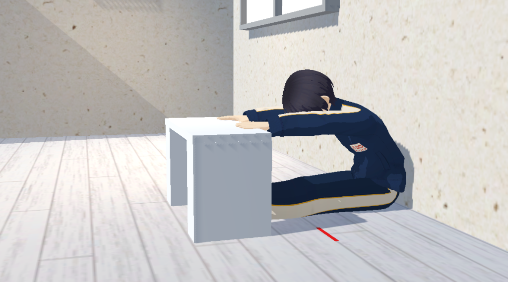 長座体前屈 前屈