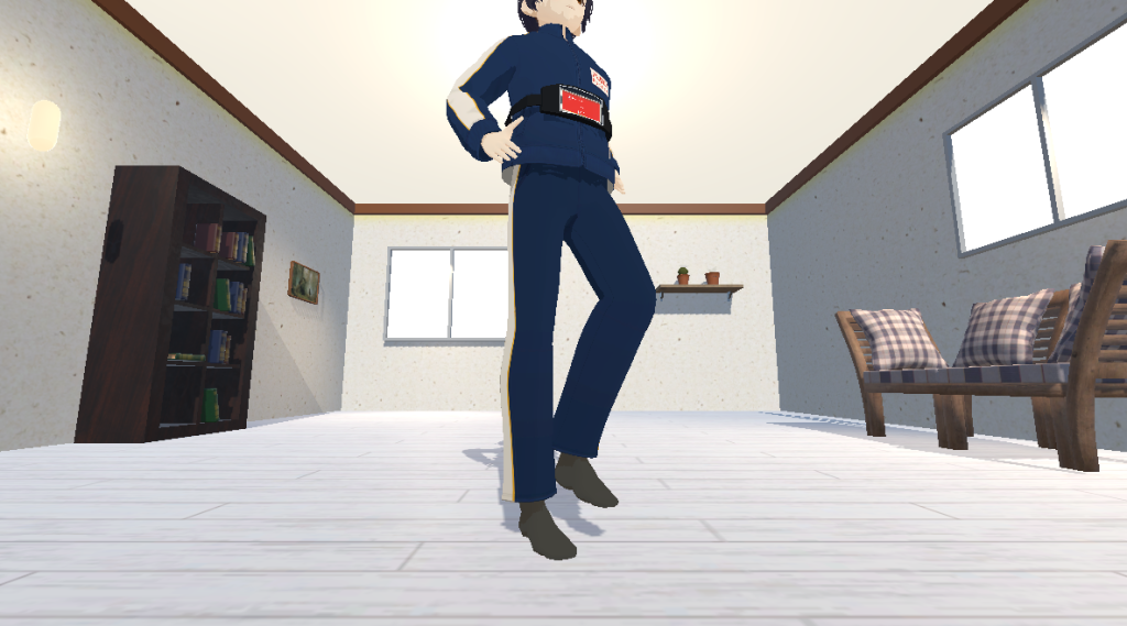 開眼片足立ち測定